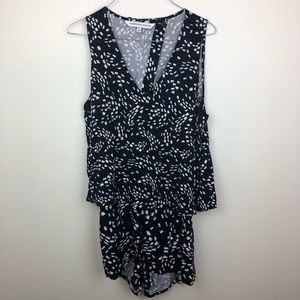 Cupcakes and Cashmere Jaxon Open Back Romper S